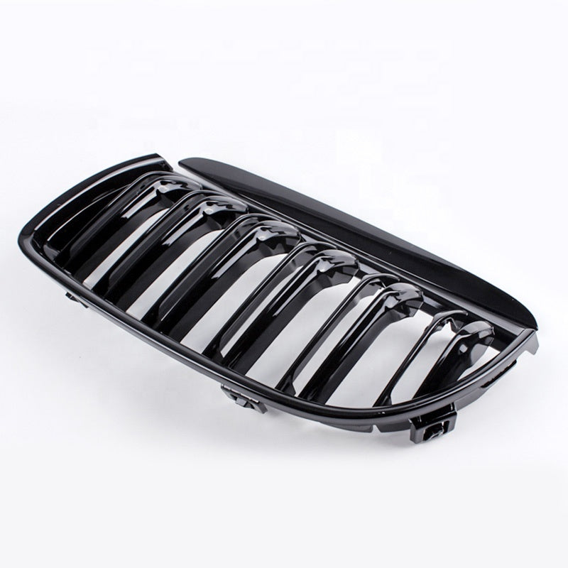 E90/E91 pre-LCI Double Slat Glossy Black Grills (2005-2008)