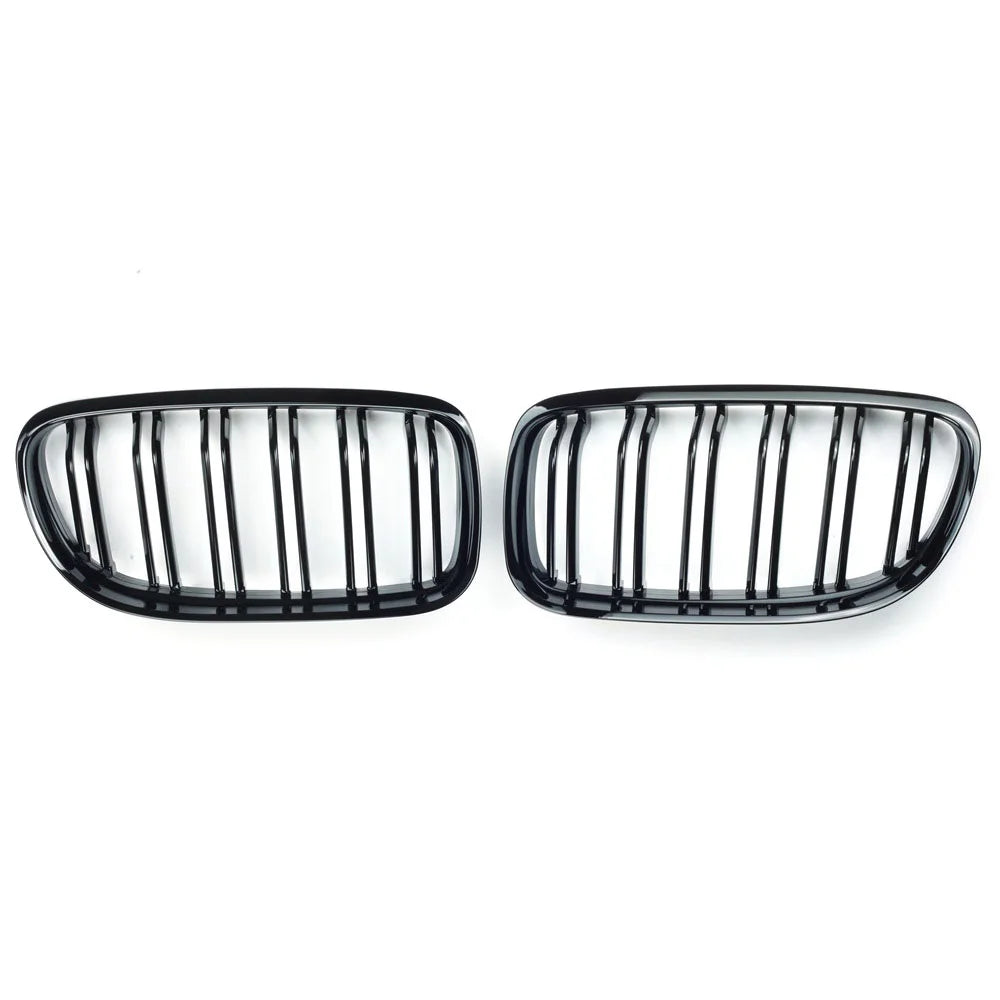 E90/E91 LCI Double Slat Glossy Black Grills (2009-2012)