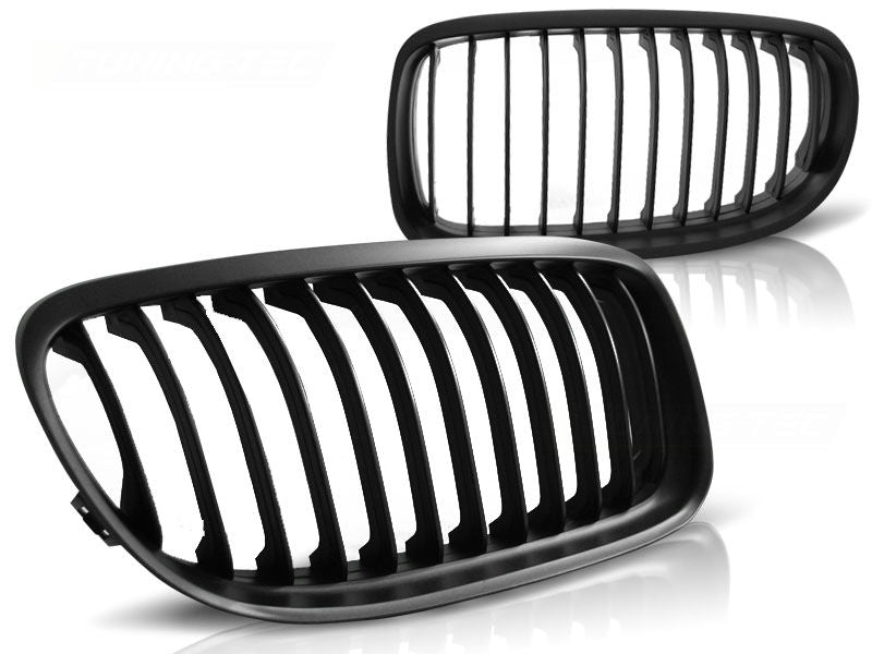 E90/E91 LCI Single Slat Glossy Black Grills (2009-2012)
